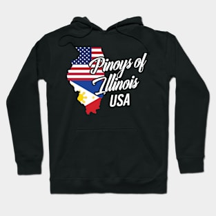 Filipinos of Illinois Design for Proud Fil-Ams Hoodie